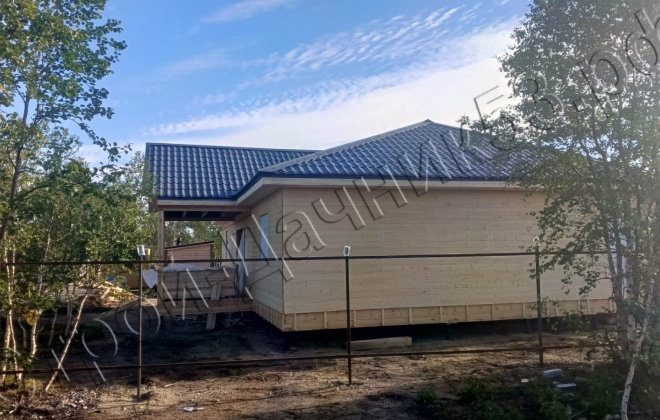 4 Каркасно-щитовой дом Д-11, 13.2x9.5м, 125.4 М², Мурманская область, Печегнский район, село Корзуново (19)